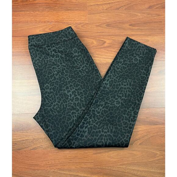 Chico's Fabulously Slimming Pull On Cheetah Print Pants - Picture 2 of 8